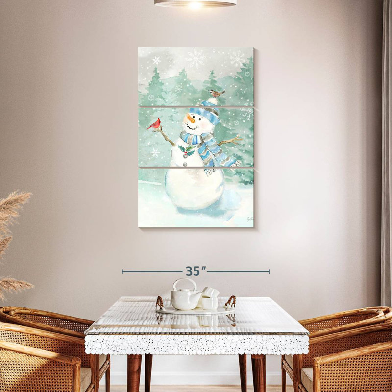 Lelend Let It Snow Blue Snowman II