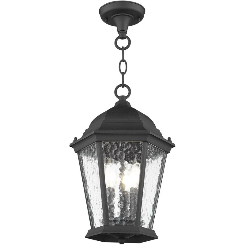 Luminaire suspendu en forme de lanterne à 3 lumières