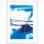«Blue Mystic I» par Joyce Combs - peinture encadrée-1659441209-1682047009