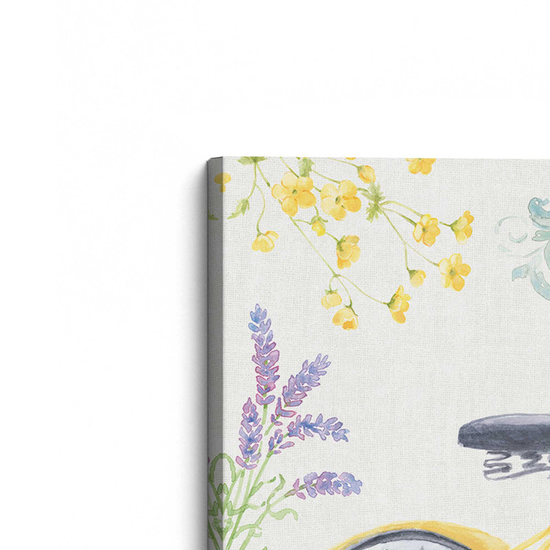 «Fresh Floral I» par Beth Grove, reproduction d'art sur toile, H 8 po x l 12 po, Toile tendue, Ne s’applique pas