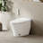 Zarautz Elongated  Smart Bidet Toilet with Clean Foam Shield Splash Proof,Built in Tank,ADA Chair Height, Heated Seat, Dryer & Foot/Remote Flush,Child wash,Dual Remote Control
