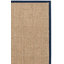 Tapis naturel / bleu en lattes de bambou / bleu marine-1480464790