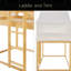 Lit simple superposé en bois avec tente-1803647744
