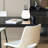Black Rectangular Solid Wood Dining Table-1673156931