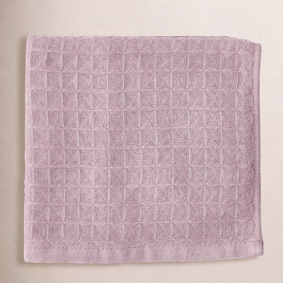 Waffle Twist Cotton Washcloth