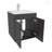 Bathroom Vanity 45 Meka, With Open Shelf