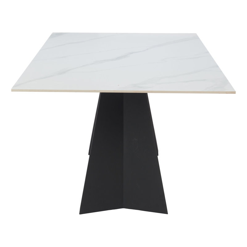 Table de salle à manger Inky - blanc