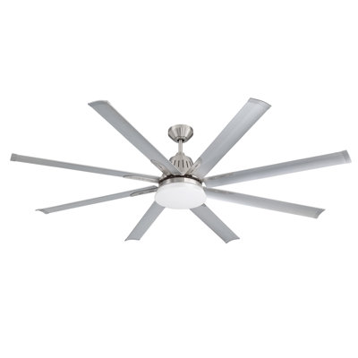 Wingtip 72'' Ceiling Fan with LED Lights