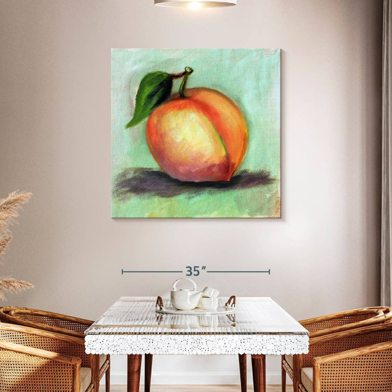 Peach, 39" H x 39" W