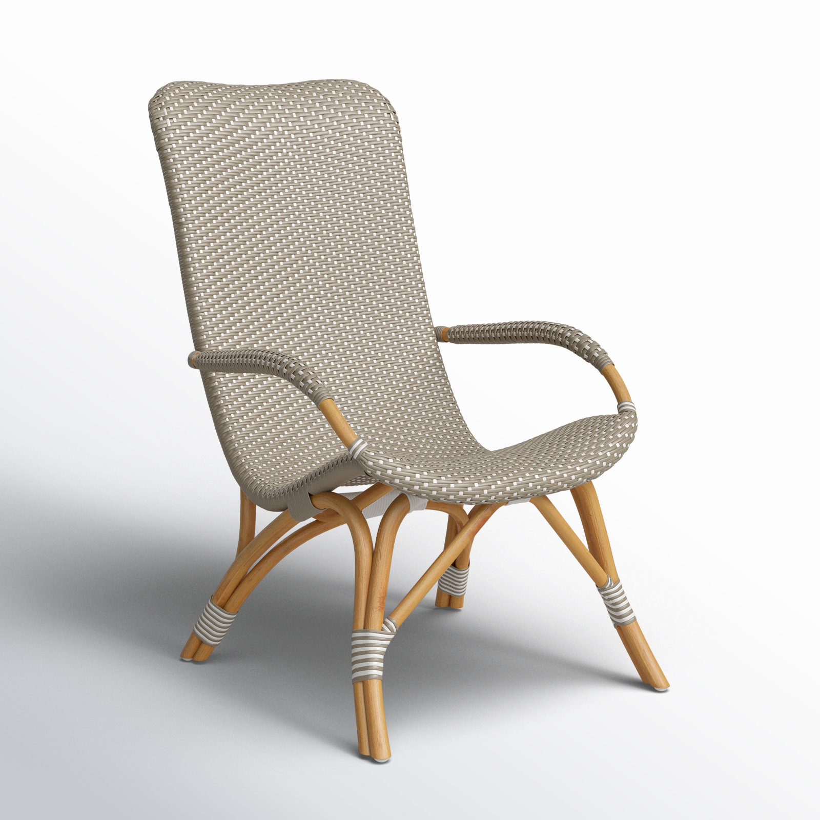Philly Wicker Outdoor Lounge Chair