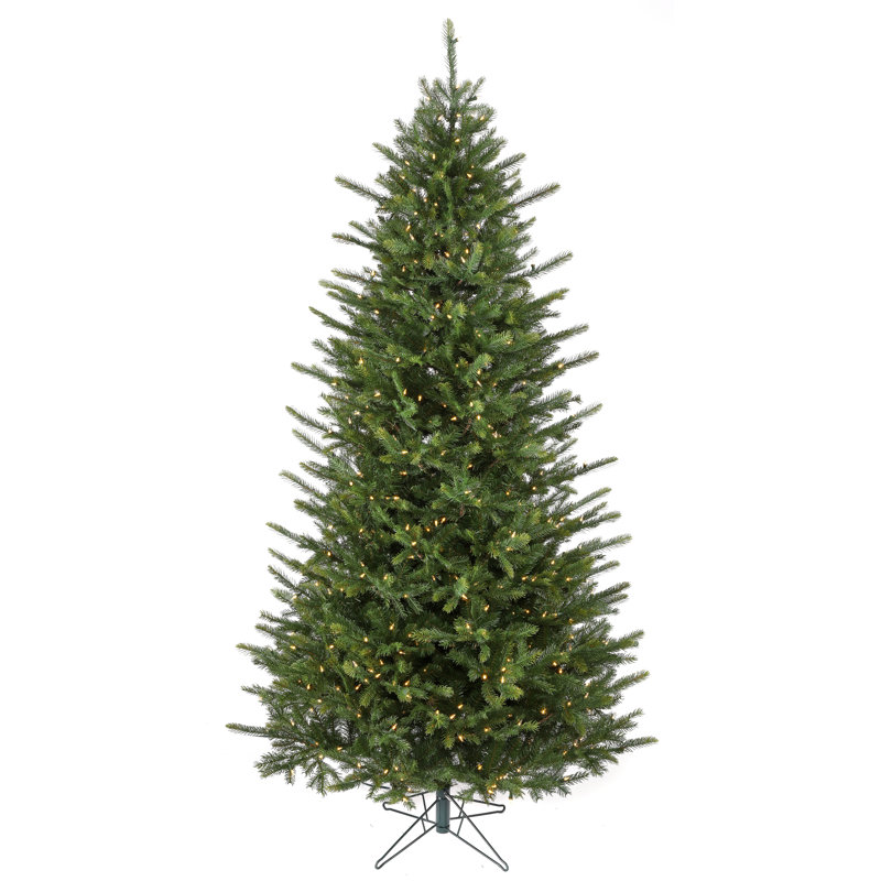 90' H Lighted Artificial Fir Christmas Tree