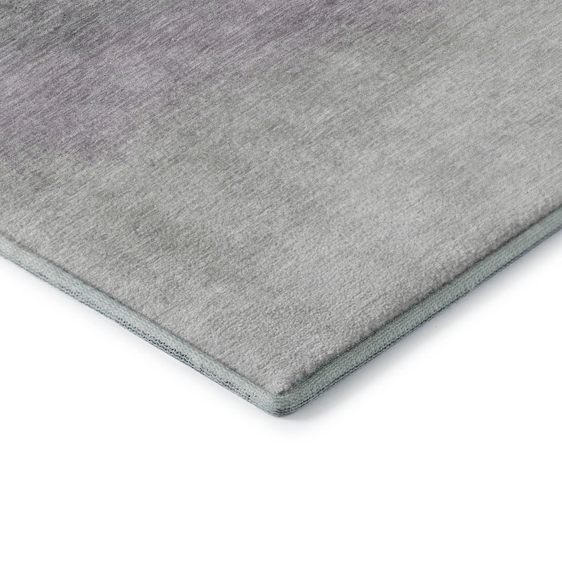 Premium Machine Washable Ariel Ombre Rug, Rectangle 10' x 14'