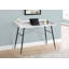 Bureau d'ordinateur, bureau personnel, ordinateur portable, tablettes de rangement, L 48 po, bureau, métal-1022235821-946424799