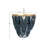 2-Tier Draped Wood Bead Chandelier-1183867050