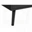 Table d'appoint avec 2 tiroirs - stratifié noir, H 24 po-366910149