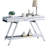 Contemporary Style  1Pc Sofa Table High Gloss Finish Chrome Frame Console Table Gorgeous Living Room Furniture
