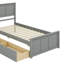 Lit plateforme avec rangement Tarrel-570214117