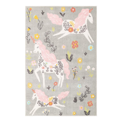 Whimsy Runner Polypropylene Plastic Rug
