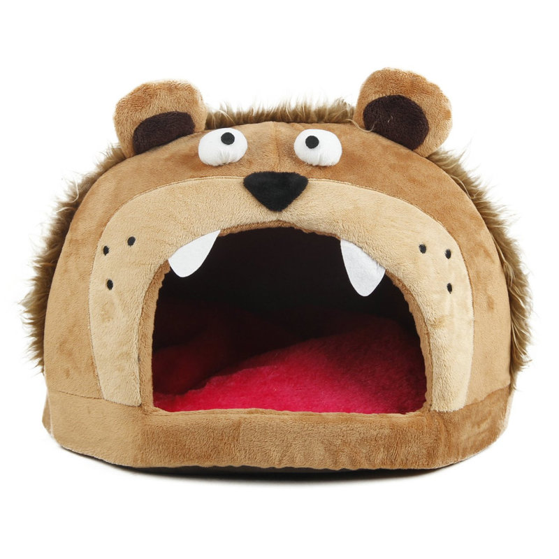 Lit pour animal de compagnie en molleton polaire Pet Life Roar