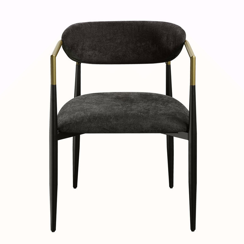 Chaise d'appoint en chenille et finition