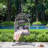 Outdoor Swing Egg Chair - Cushion, 350 Lbs Load Capacity, Black + Gray Color, For Patio And Bedroom Relaxing Area Heavy-Duty Steel Stand, Adjustable Height, 100% Indoor