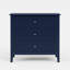 Commode 3 tiroirs 32 "avec façades cannelées-130019501