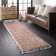 Laurel Performance Shag Tasseled Pink Rug