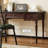 Classic Dark Brown 3-drawer Solid Wood Desk