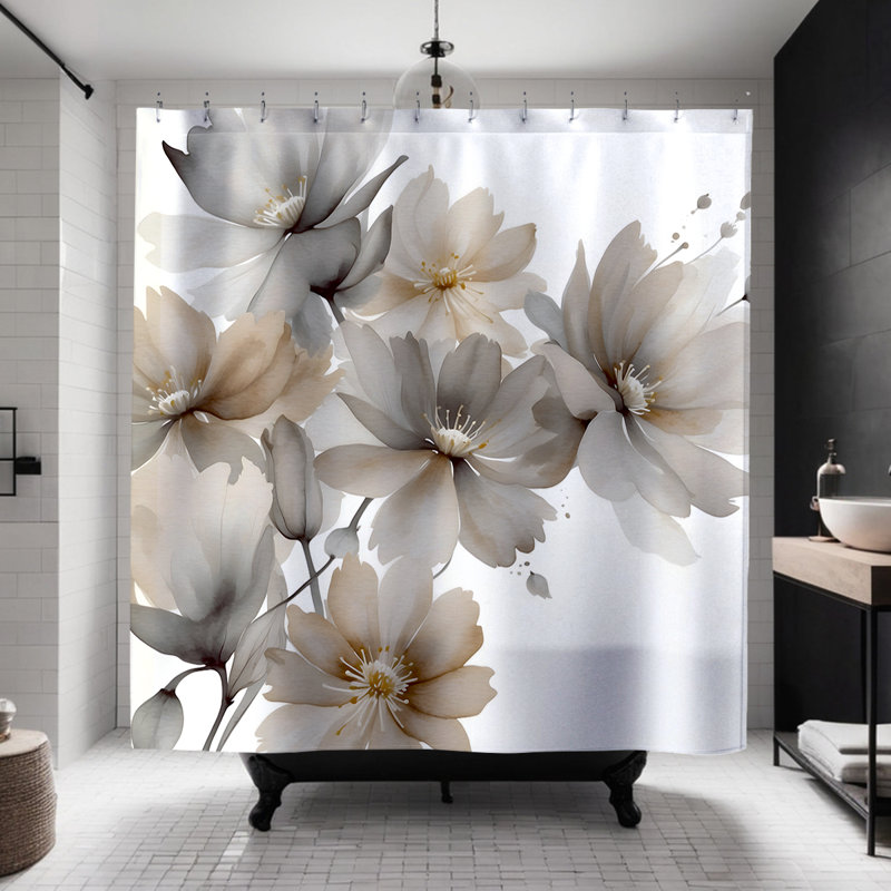 Petal Shower Curtain
