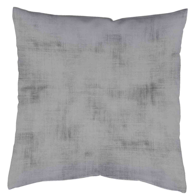 Square Pillow Cover, 50cm H x 50cm W x 1cm D, Grey