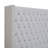 Upholstery Headboard Grey Queen