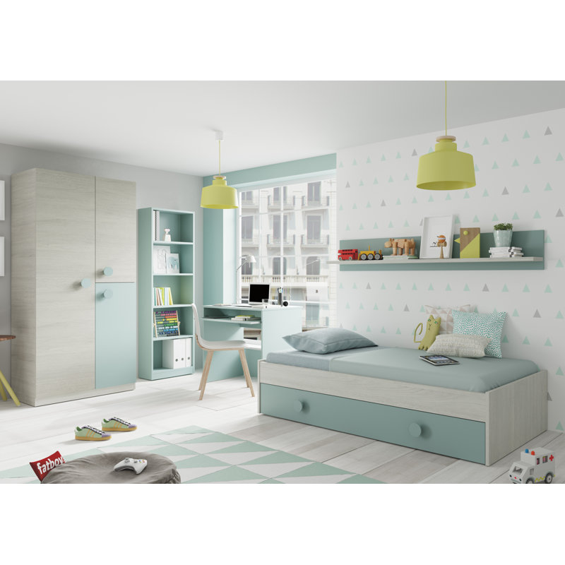 Hideaway 3 Door Manufactured Wood Wardrobe