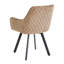 Linen Blend Upholstered Armchair-676442138-676442117-676442116