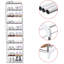 Range-chaussures empilable pour vestibule, couloir et garde-robe - solution de rangement et d'organisation peu encombrante-1590202815