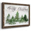 «Merry Christmas», reproduction d'art sur toile-96280724-96280727