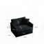 Ensemble de chaises avec accoudoirs rembourrés Chenille-417043003