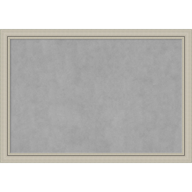 Tableau d'affichage mural en bois magnétique, H 27 po x l 39 po