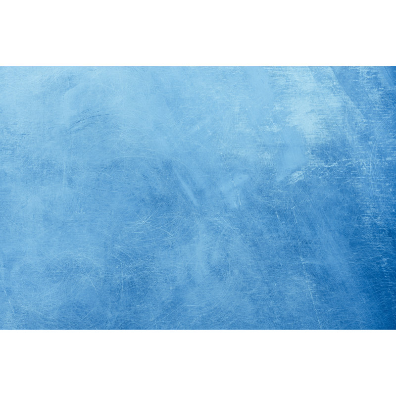 Peinture bleue - peinture sur toile tendue, H 8 po x l 12 po x P 1,25 po