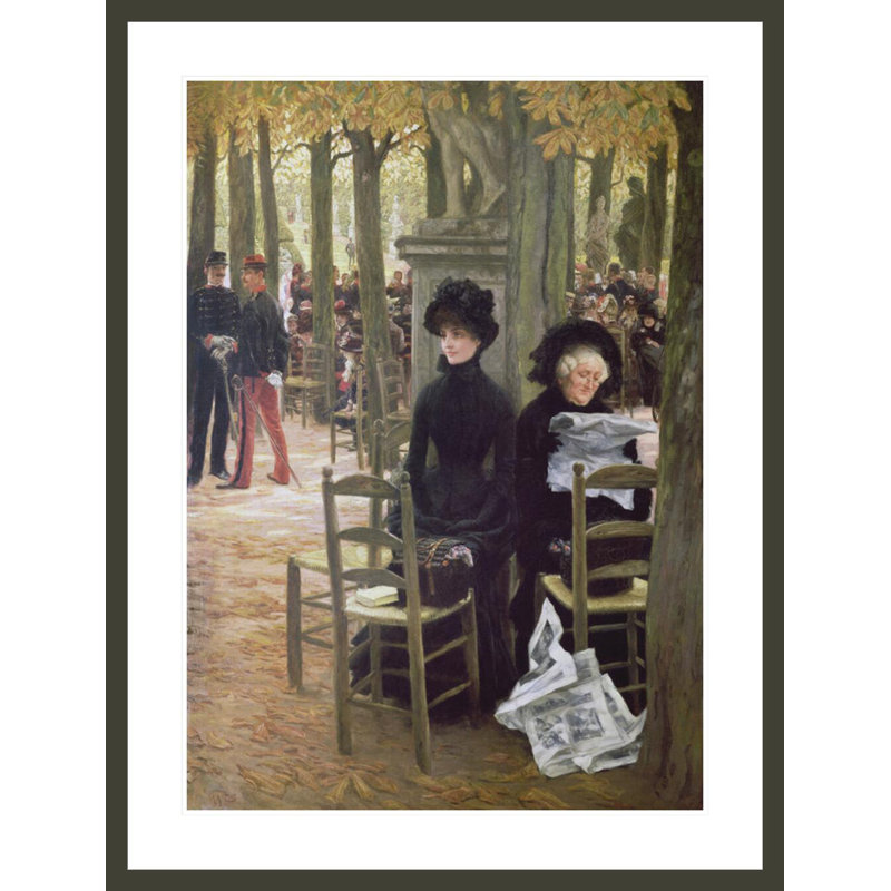 «With a Dowry (Sans Dot») par James Tissot - Reproduction giclée encadrée, H 41,5 po x l 31,55 po