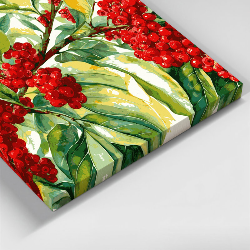 «Fruit Miracle Fruit», art mural sur toile, H 16 po x l 16 po