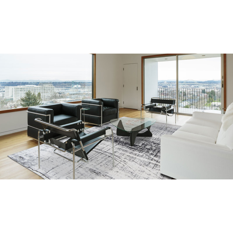 Mad Men Abstract Hand Woven Area Rug, Rectangle 140 x 200cm