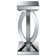 Hensel 3-Piece Mirrored Coffee And End Table Set Silver