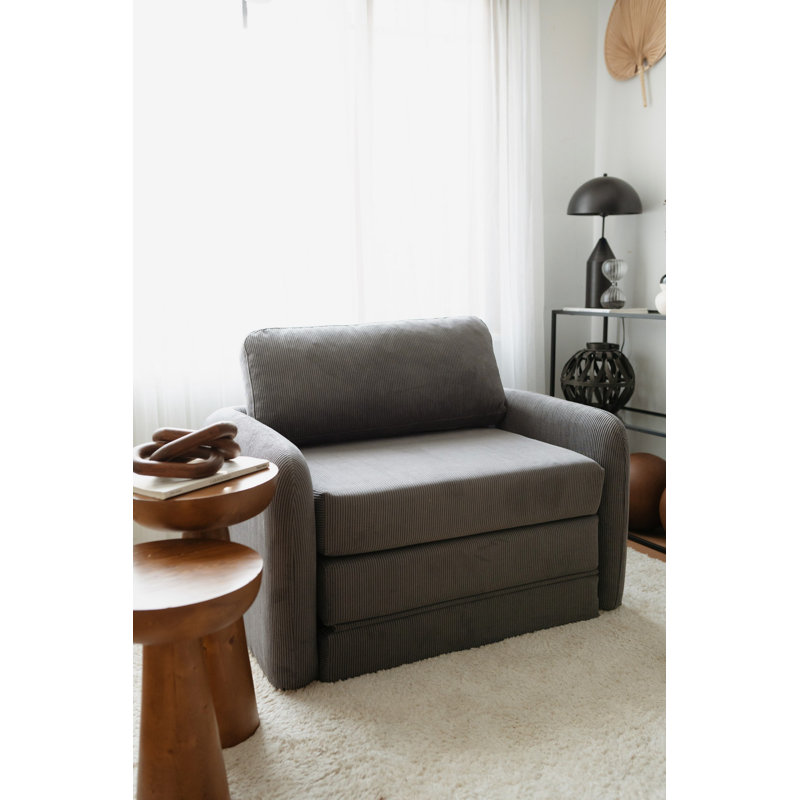 1-Seat Sofa-Bed, Gris