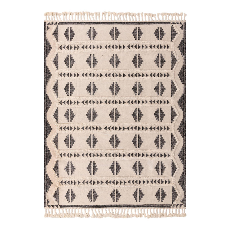 Annunciata Wool Moroccan Indoor Rug, Rectangle 9' x 12'