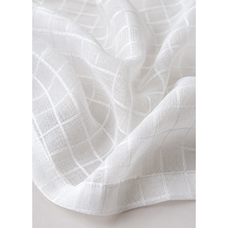 Ressie Sheer Curtain Single Panel, 52" W x 108" L