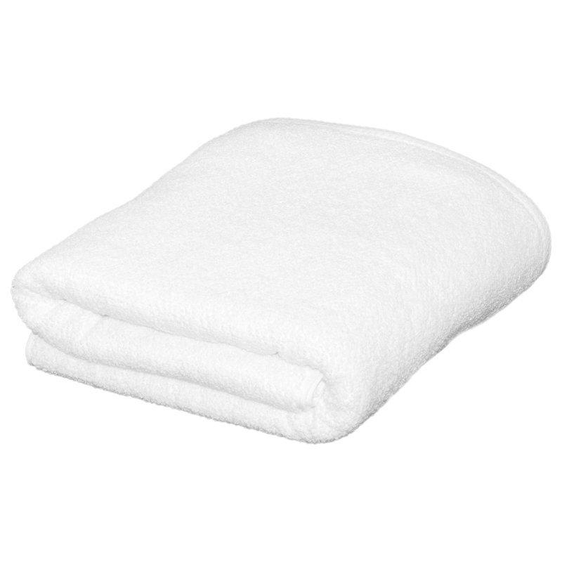 100% Cotton Textured Bath Sheet, Optic White