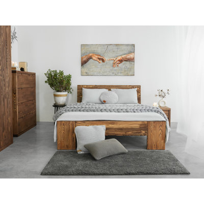 Derringer Solid Wood Bed
