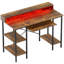 Metal Base Computer Desk
