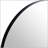 Bathroom Mirror Black Aluminum Frame