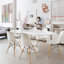 Chaise d'appoint pour bureau de cuisine Josclyn-798712708